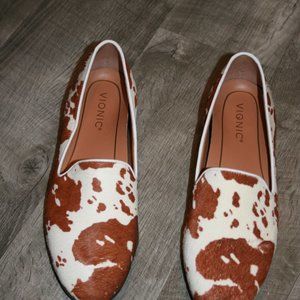 Cowhide Flats size 8